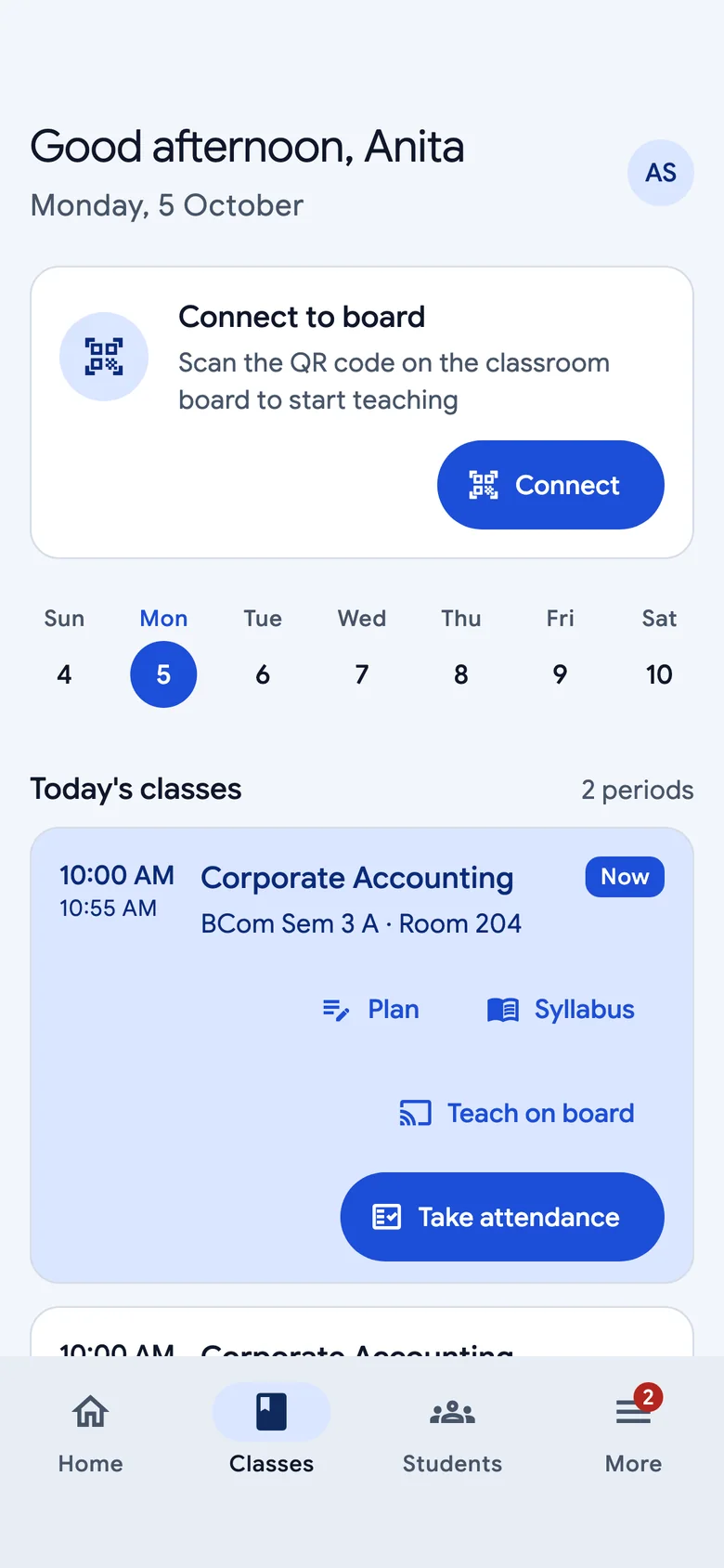 Zynetix Teacher app